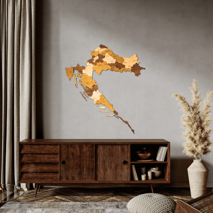 Croatia 3D Wooden Map (3D Wooden Country Maps) kaufen bei Linkreich – Jetzt entdecken!