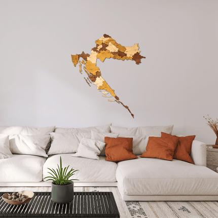 Croatia 3D Wooden Map (3D Wooden Country Maps) kaufen bei Linkreich – Jetzt entdecken!