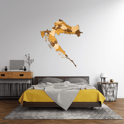 Croatia 3D Wooden Map (3D Wooden Country Maps) kaufen bei Linkreich – Jetzt entdecken!