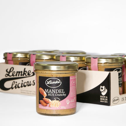 SEO. Crunchy Mandelmus - 1 x 300g Linkreich