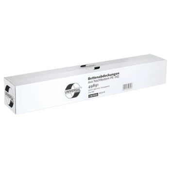 DEISS UNIVERSAL Bettenabdeckungen, antistatisch, transparent 3200 x 950 mm | Rolle (200 Stück)