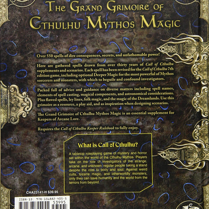 SEO. Cthulhu Grand Grimoire der Mythos - Magie - Pegasus Rollenspiel - Linkreich