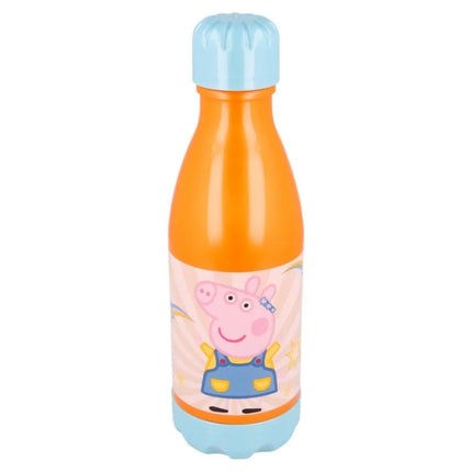Peppa Wutz Plastikflasche mit Schraubverschluss Flasche 650ml