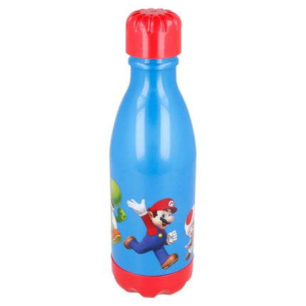 Super Mario Plastik mit Schraubverschluss Flasche 560ml