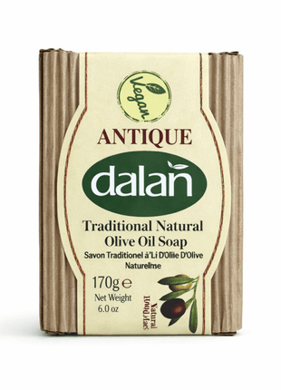Dalan Antique Olivenöl-Seife 170g – Handgefertigte Naturseife aus der Türkei - Linkreich