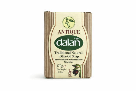 Dalan Antique Olivenöl-Seife 170g – Handgefertigte Naturseife aus der Türkei - Linkreich
