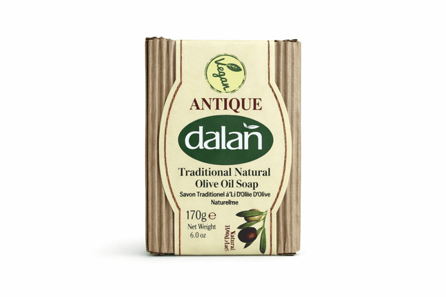 Dalan Antique Olivenöl-Seife 170g – Handgefertigte Naturseife aus der Türkei - Linkreich