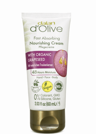 Dalan D'Olive Hand- und Körpercreme mit Traubenextrakt 250ml – Feuchtigkeitspflege für alle Hauttypen - Linkreich