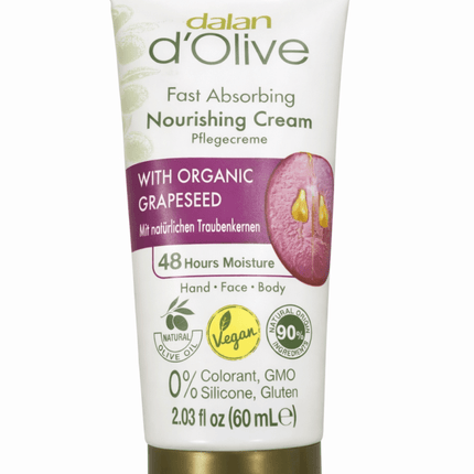 Dalan D'Olive Hand- und Körpercreme mit Traubenextrakt 250ml – Feuchtigkeitspflege für alle Hauttypen - Linkreich