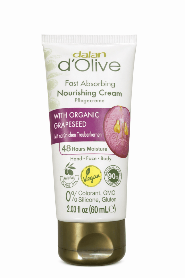 Dalan D'Olive Hand- und Körpercreme mit Traubenextrakt 250ml – Feuchtigkeitspflege für alle Hauttypen - Linkreich