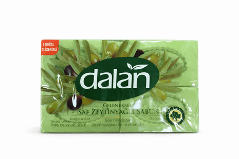 Dalan Olivenöl-Seife 4er Set 500g – Türkische Naturseife mit Vitamin E - Linkreich