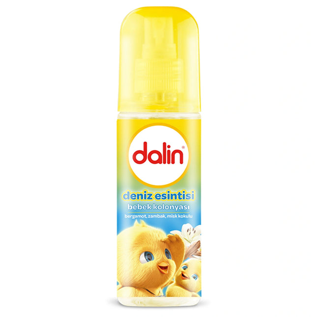 Dalin Baby Cologne „Meeresbrise“ (Sea Breeze) – 150 ml, PET-Sprühflasche