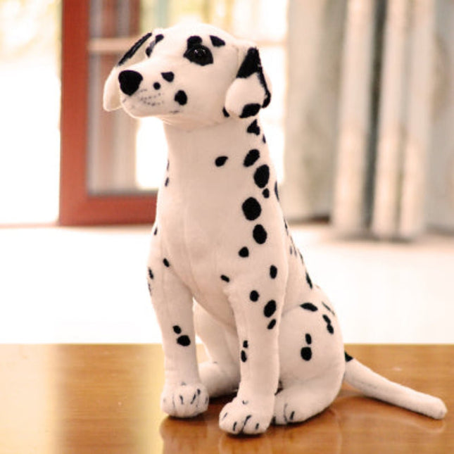 SEO. Dalmatiner Hund Kuscheltier - 28 cm Plüschtier Süßes Stofftier - Linkreich