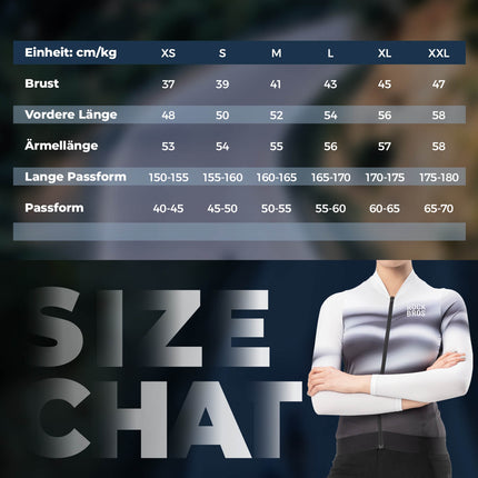 Damen Langarm - Radtrikot Schnell Trocknend Atmungsaktiv (Fahrradtrikot) kaufen bei Linkreich – Jetzt entdecken!