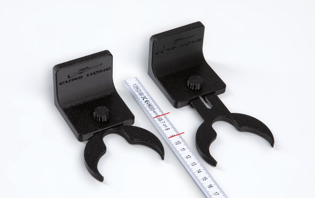 SEO. Das ORIGINAL: tiefenjustierbarer Magnetwaffenhalter für Gewehre GUN - i - FLEX Größe S - Linkreich