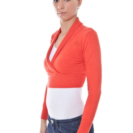 SEO. DATCH Shrug Damen – Langes Strickjacken - Oberteil in Lila für Herbst/Winter - Rot Linkreich