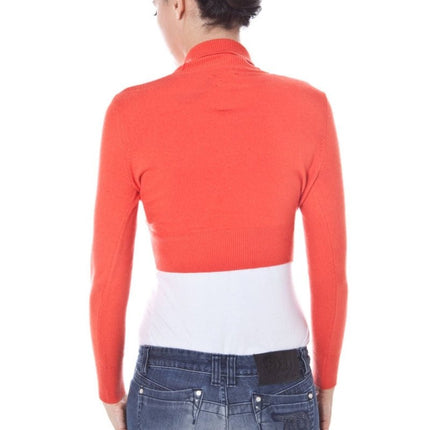 SEO. DATCH Shrug Damen – Langes Strickjacken - Oberteil in Lila für Herbst/Winter - Rot Linkreich