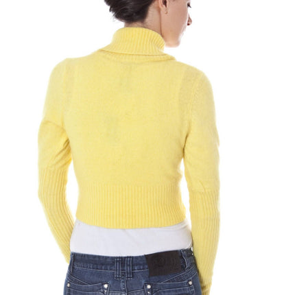 DATCH Shrug Damen – Langes Strickjäckchen in Lila mit Knopfverschluss für Herbst/Winter