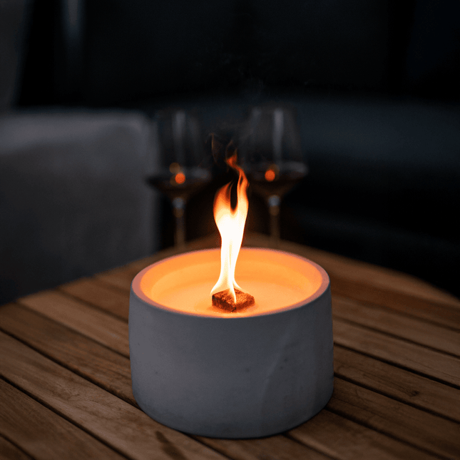 SEO. Dauerfeuer Outdoor - Grau Linkreich