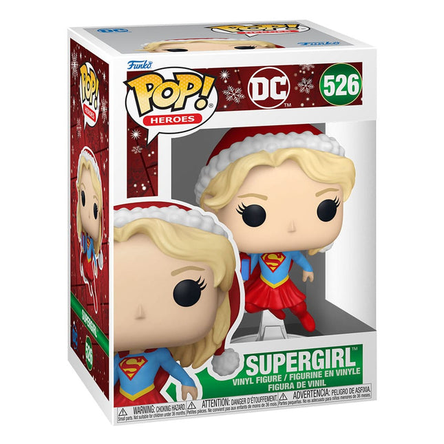DC Comics POP! Heroes Vinyl Figur Holiday '24 - Supergirl 9 cm – Funko (POP! Vinyl) kaufen bei Linkreich – Jetzt entdecken!