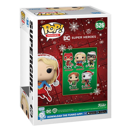 DC Comics POP! Heroes Vinyl Figur Holiday '24 - Supergirl 9 cm – Funko (POP! Vinyl) kaufen bei Linkreich – Jetzt entdecken!