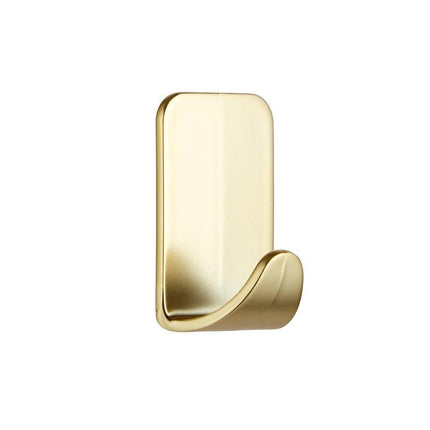 Command™ Metallhaken Größe S, Goldfarbe, 17032BR-4ES, 4 Haken, 5 Strips | Packung (1 Stück)