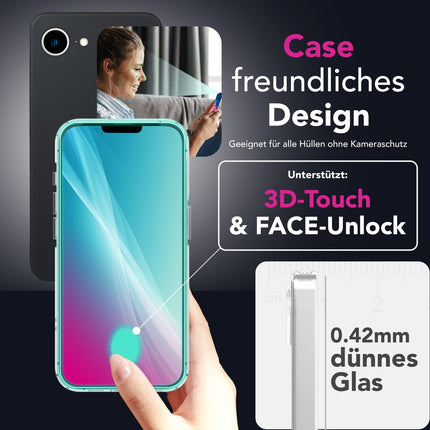 NALIA AntiSpyX für iPhone 16e Glas, Privacy Schutzglas [9H], Blickschutz nur frontal sichtbar, Gehärtetes Hartglas, Touchpräzise, Kratzfest, Blasenfrei, Anti-Fingerprint Glasfolie