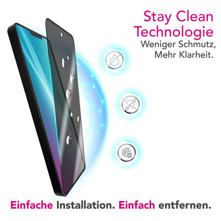 NALIA AntiSpyX für iPhone 16e Glas, Privacy Schutzglas [9H], Blickschutz nur frontal sichtbar, Gehärtetes Hartglas, Touchpräzise, Kratzfest, Blasenfrei, Anti-Fingerprint Glasfolie