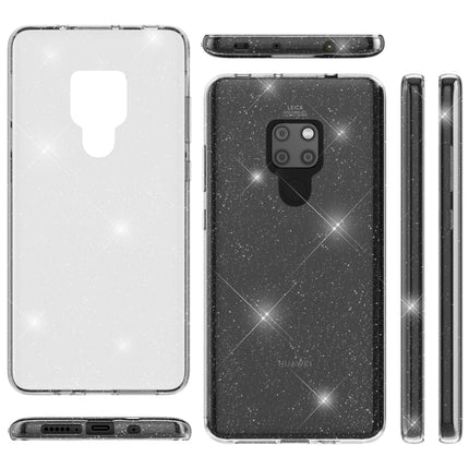 NALIA Glitter Hülle kompatibel mit Huawei Mate20, Glitzer Silikon Case Cover