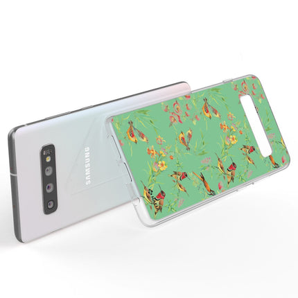 NALIA Handy Hülle für Samsung Galaxy S10, Slim Silikon Hülle Motiv Case Cover
