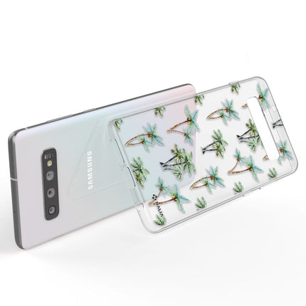 NALIA Handy Hülle für Samsung Galaxy S10, Slim Silikon Hülle Motiv Case Cover