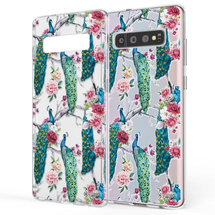 NALIA Handy Hülle für Samsung Galaxy S10, Slim Silikon Hülle Motiv Case Cover