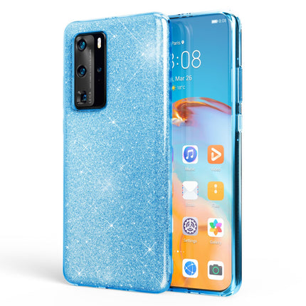 NALIA Glitzer Handyhülle für Huawei P40 Pro, Glitzer Handy Hülle Cover Schutz Tasche