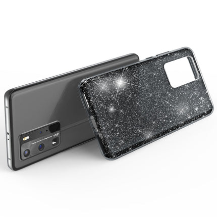 NALIA Glitzer Handyhülle für Huawei P40 Pro, Glitzer Handy Hülle Cover Schutz Tasche