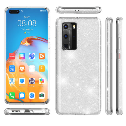 NALIA Glitzer Handyhülle für Huawei P40 Pro, Glitzer Handy Hülle Cover Schutz Tasche
