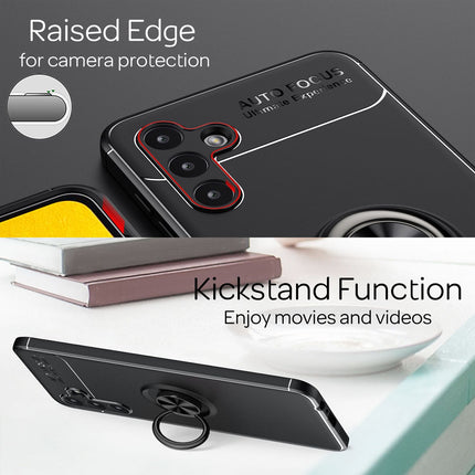 Hülle für Samsung Galaxy A13 5G Ringhülle Ständer Aufsteller Cover Schutzhülle