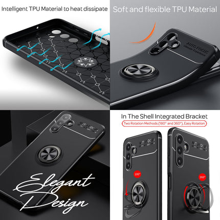 Hülle für Samsung Galaxy A13 5G Ringhülle Ständer Aufsteller Cover Schutzhülle