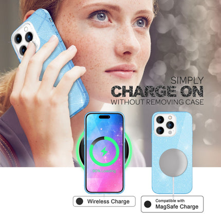 Hülle für iPhone 14 Pro Max - Glitzer Silikon Handyhülle Diamant Glitter Case