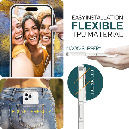 Hülle Matt für iPhone 15 Pro Max Frosted Case Hard Cover Handyhülle Schutzhülle