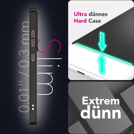 NALIA PureFit für Samsung Galaxy S25 Ultra Hülle, Extra Slim 0,5mm Hardcover, Leichte Dünne Elegante Schutzhülle, Mattierte Fingerabdruck-Resistente Handyhülle