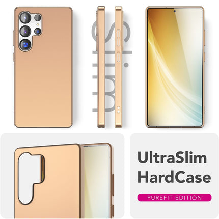 NALIA PureFit für Samsung Galaxy S25 Ultra Hülle, Extra Slim 0,5mm Hardcover, Leichte Dünne Elegante Schutzhülle, Mattierte Fingerabdruck-Resistente Handyhülle