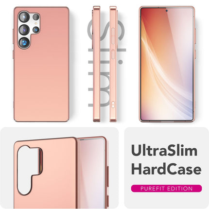 NALIA PureFit für Samsung Galaxy S25 Ultra Hülle, Extra Slim 0,5mm Hardcover, Leichte Dünne Elegante Schutzhülle, Mattierte Fingerabdruck-Resistente Handyhülle