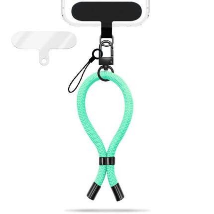 NALIA Wristy Universal Lanyard Handy-Kette für Smartphone & Handyhüllen, Handgelenk-Schlaufe mit Metallkarabiner, Verstellbares Trageband, Anti-Diebstahl Handyband