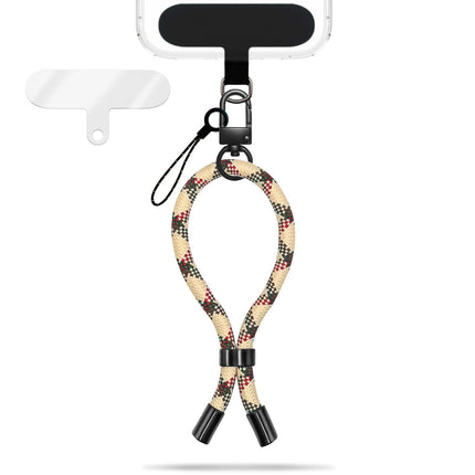 NALIA Wristy Universal Lanyard Handy-Kette für Smartphone & Handyhüllen, Handgelenk-Schlaufe mit Metallkarabiner, Verstellbares Trageband, Anti-Diebstahl Handyband