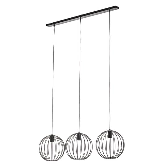 B-Ware Euluna Hängeleuchte Cumera Deckenlampe Pendelleuchte Lampe Dreiflammig Lang E27