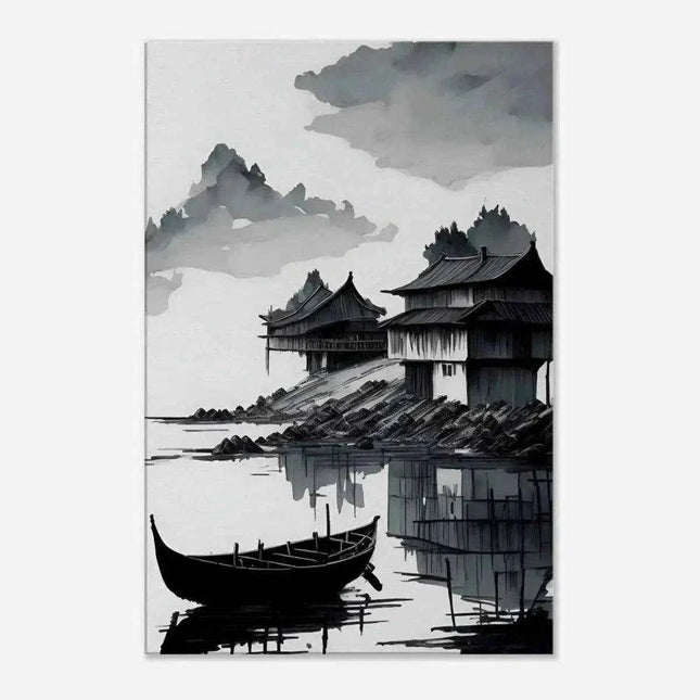 Deep Sea - Leinwandbild Japanisch (Canvas) kaufen bei Linkreich – Jetzt entdecken!