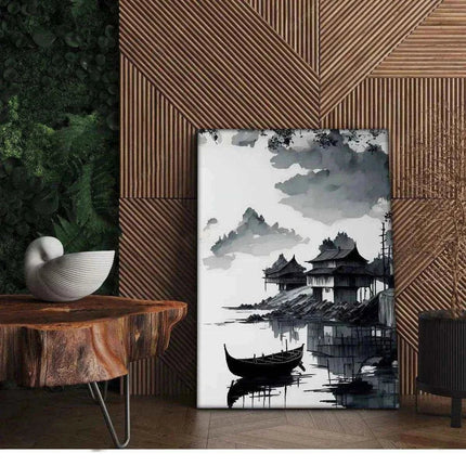 Deep Sea - Leinwandbild Japanisch (Canvas) kaufen bei Linkreich – Jetzt entdecken!