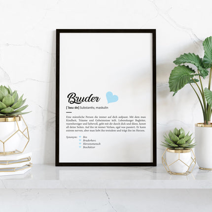 SEO. Definition Poster, Kunstdrucke & Worterklärung auf DIN A4 Premium - Foto - Papier - Linkreich