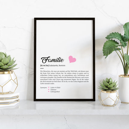 SEO. Definition Poster, Kunstdrucke & Worterklärung auf DIN A4 Premium - Foto - Papier - Linkreich