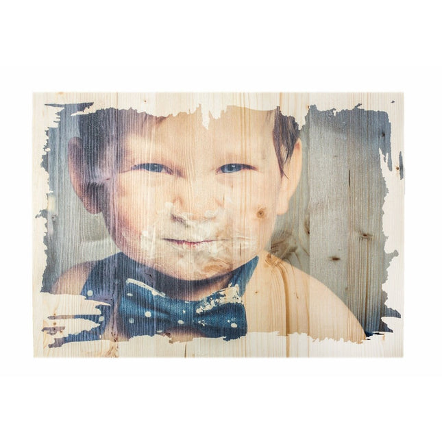 SEO. Dein Foto gedruckt auf Holz - Größe: S (11 x 11 cm) Linkreich